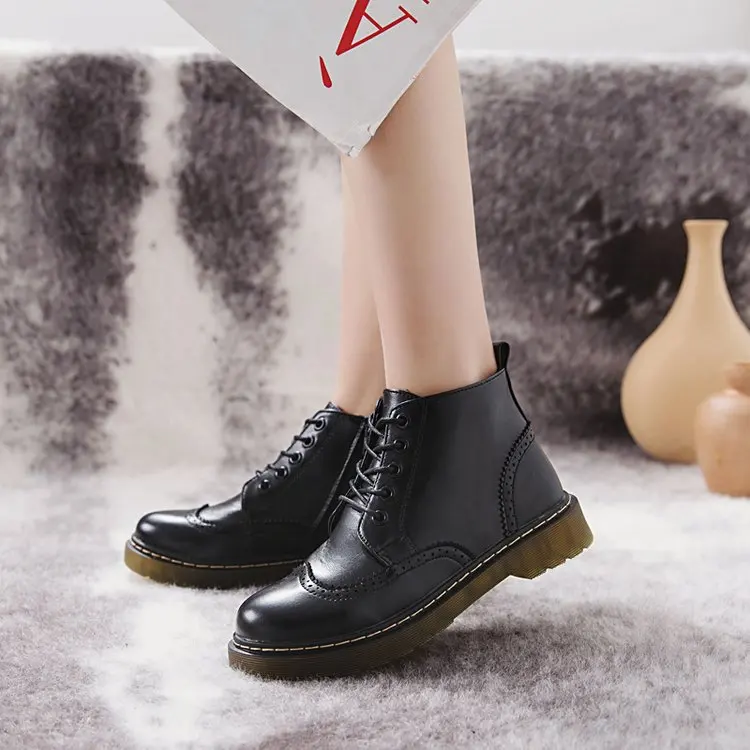 Genuine Leather Women Boots Luxury Brand High Quality Womens Boots Black Driving Shoes Female Brogue Ladies Casual Shoes Heels
Genuine Leather Women Boots Luxury Brand High Quality Womens Boots Black Driving Shoes Female Brogue Ladies Casual Shoes Heels