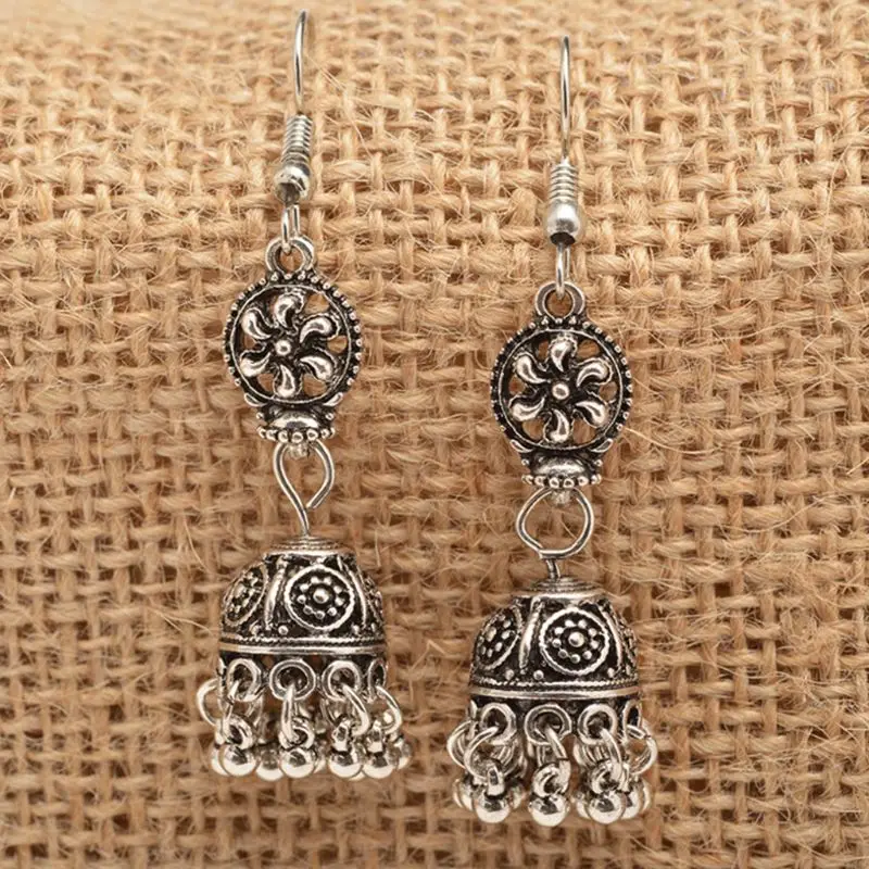 69HB Floral Earrings Antique Vintage Ethnic Exquisite Women Jewelry Alloy Dangle Drop Party Gifts Charms Decoration
69HB Floral Earrings Antique Vintage Ethnic Exquisite Women Jewelry Alloy Dangle Drop Party Gifts Charms Decoration