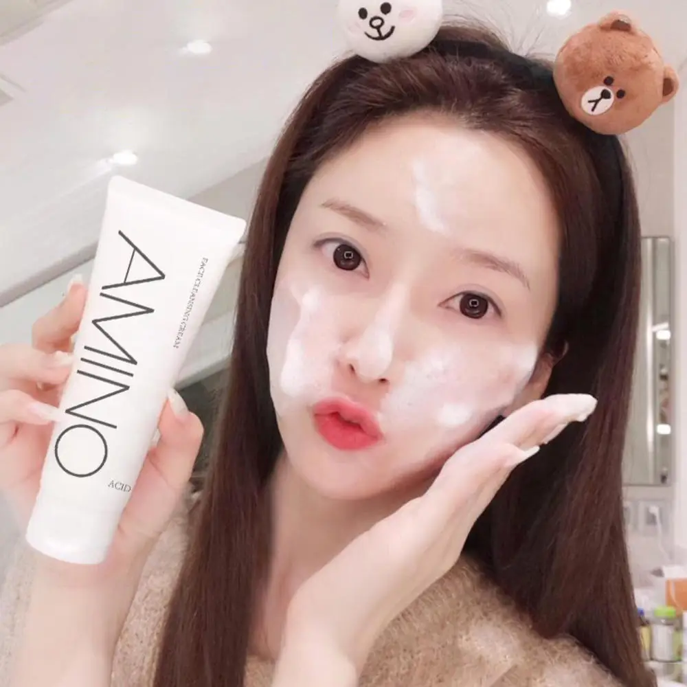 Amino Acid Foam Cleanser Hyaluronic Acid Face Wash For Dry Skin Oil Skin Combination Skin Limpiador Facial 100ml
Amino Acid Foam Cleanser Hyaluronic Acid Face Wash For Dry Skin Oil Skin Combination Skin Limpiador Facial 100ml