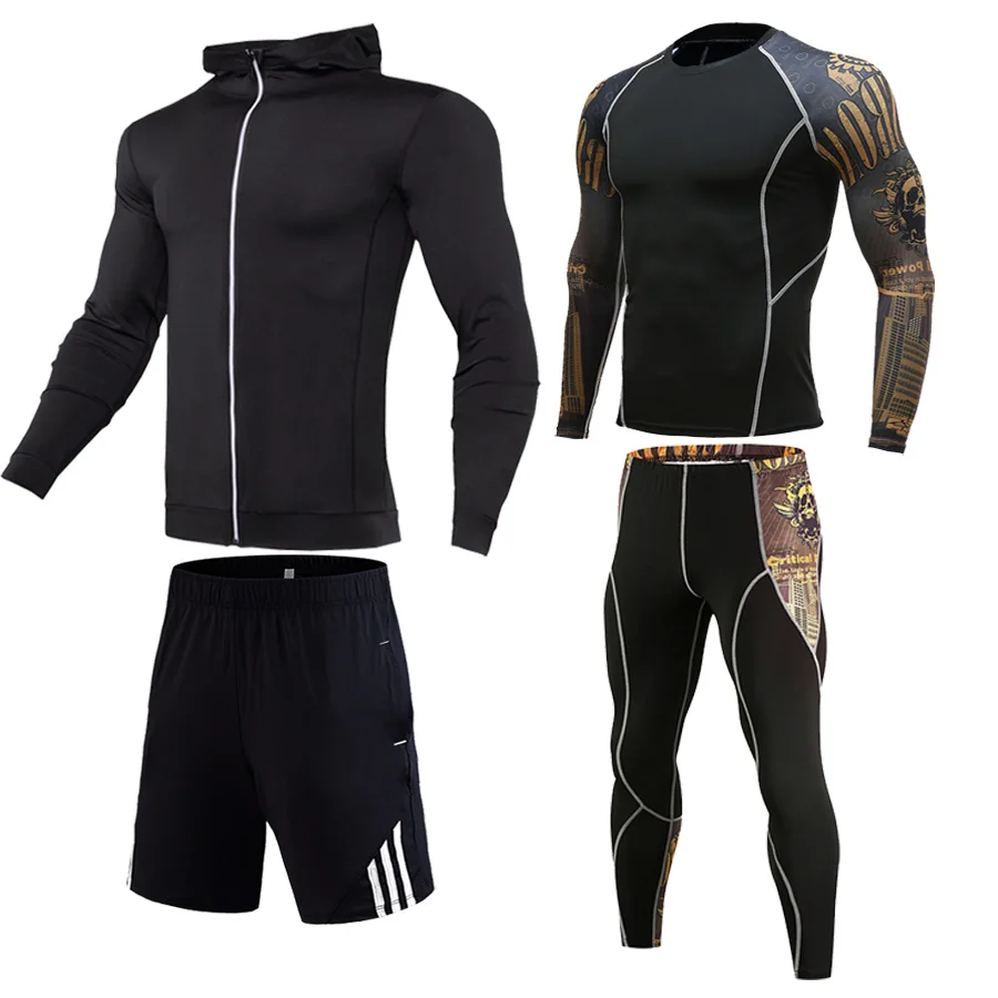 Men's Clothing Suit Compression Warm Sweat Suit jogging Set Track suit Men Sportswear long Sports underwear tights leggings male
Men's Clothing Suit Compression Warm Sweat Suit jogging Set Track suit Men Sportswear long Sports underwear tights leggings male
