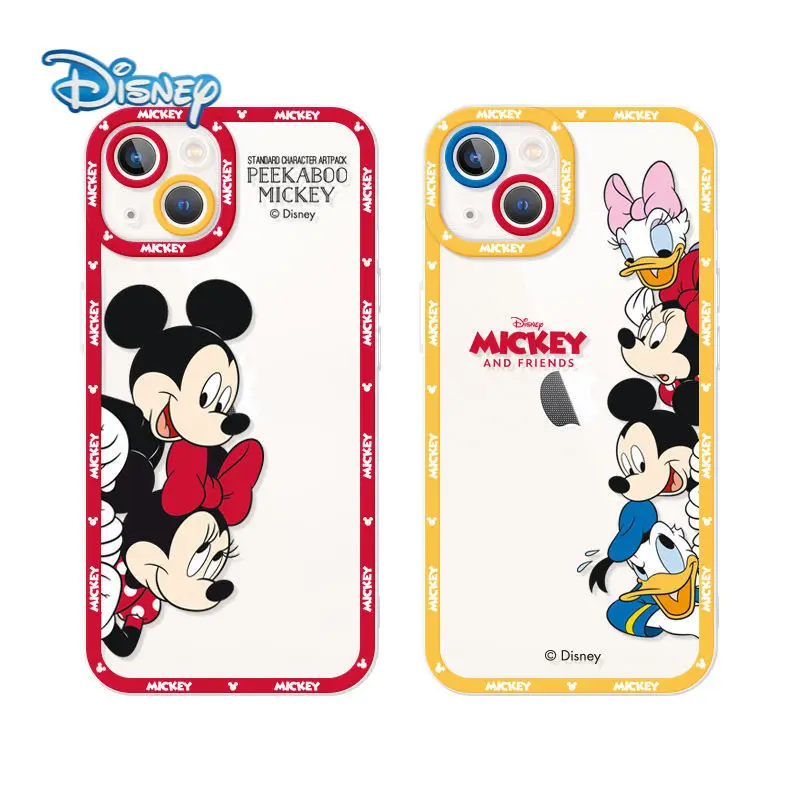 Disney Mickey Cartoon Phone Case for iPhone 13 13Pro 12 12Pro 11 Pro X XS Max XR 7 8 Plus Kawaii Transparent Protective Covers
Disney Mickey Cartoon Phone Case for iPhone 13 13Pro 12 12Pro 11 Pro X XS Max XR 7 8 Plus Kawaii Transparent Protective Covers
