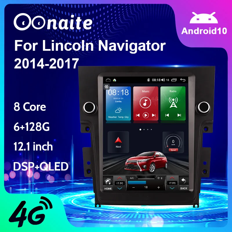 9,7 дюймов для Lincoln navigator 2014-2017 Android 10 6G + 128G GPS Navi мультимедийный плеер стерео Автомагнитола магнитофон головное устройство
9,7 дюймов для Lincoln navigator 2014-2017 Android 10 6G + 128G GPS Navi мультимедийный плеер стерео Автомагнитола магнитофон головное устройство