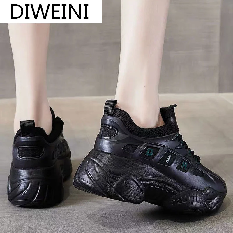 2021 Spring New Women's Chunky Sneakers Fashion Comfortable Platform Shoes Women Vulcanized Shoes Lace-up Solid Color Dad Shoes
2021 Spring New Women's Chunky Sneakers Fashion Comfortable Platform Shoes Women Vulcanized Shoes Lace-up Solid Color Dad Shoes
