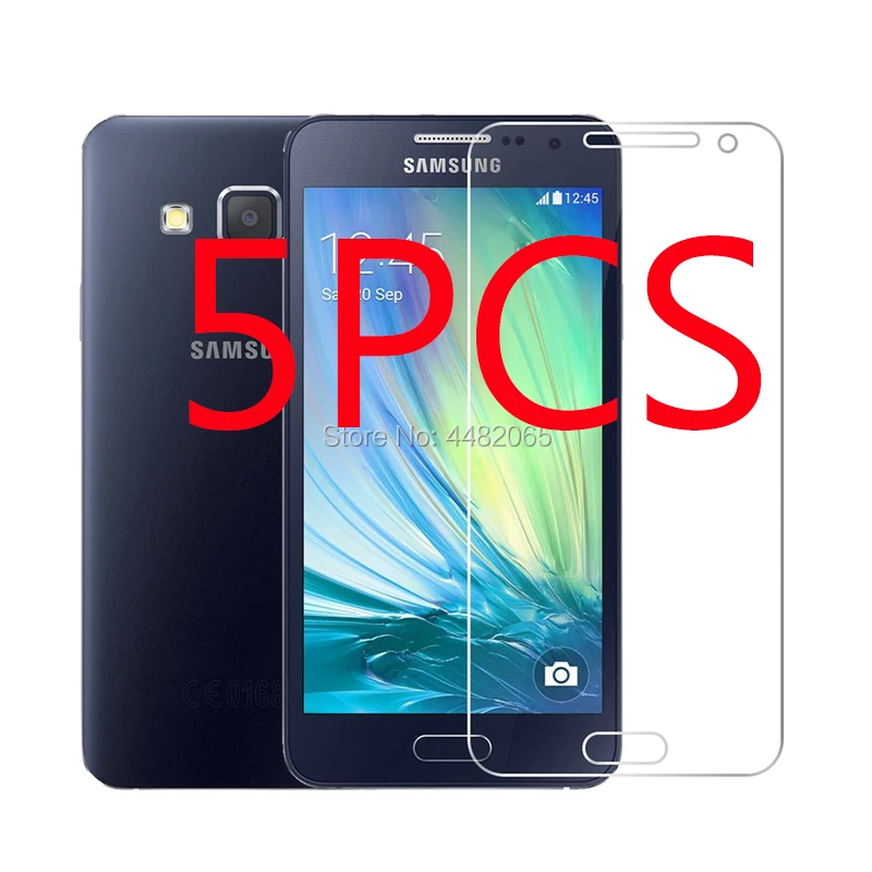 Защитное закаленное стекло для Samsung GALAXY A3 0 26 A3000 A300 2015 мм 5 шт.|Защитные стёкла и