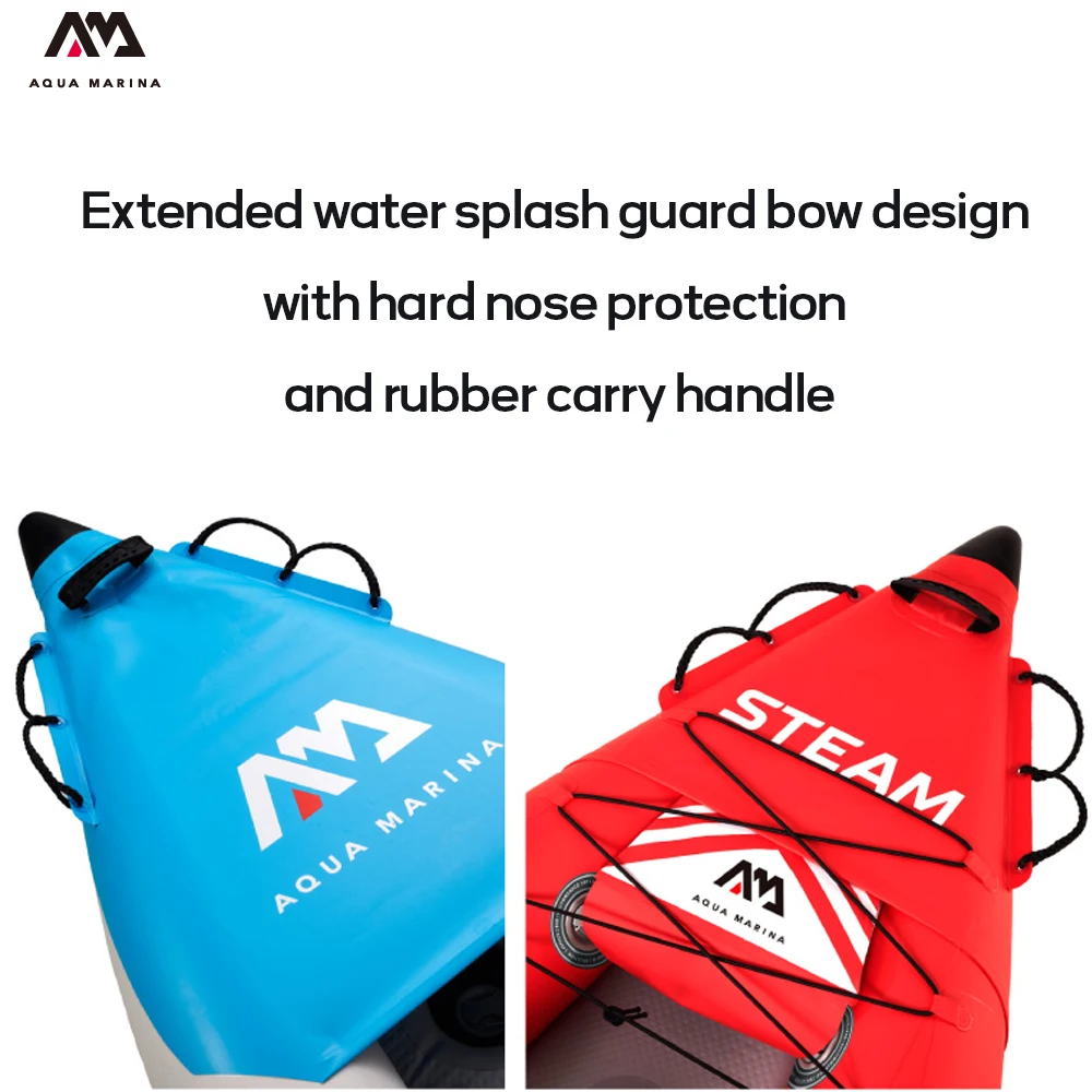 Aqua Marina STEAM ST-312/412 inflatable kayak canoe boat pvc dinghy raft PVC Kayak DWF floor deck for professional sport touring
Aqua Marina STEAM ST-312/412 inflatable kayak canoe boat pvc dinghy raft PVC Kayak DWF floor deck for professional sport touring