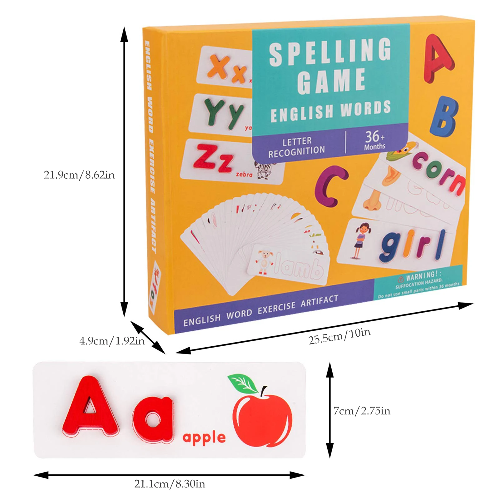 Letter Learning Puzzle Toys Number Words Kids Wooden Interactive Early Educational Alphabet Game Block Toys For Children
Letter Learning Puzzle Toys Number Words Kids Wooden Interactive Early Educational Alphabet Game Block Toys For Children