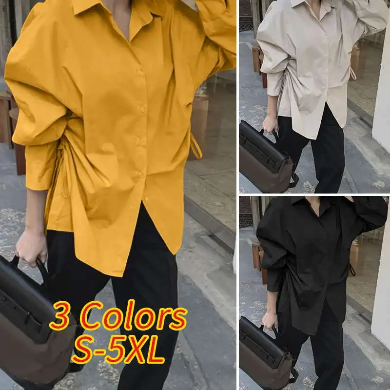 Retro Party Shirts 2021 Casual Turn Down Neck Long Sleeve Blouses Plus Size Bohemian Party Blusas VONDA Elegant Tops S-5XL
Retro Party Shirts 2021 Casual Turn Down Neck Long Sleeve Blouses Plus Size Bohemian Party Blusas VONDA Elegant Tops S-5XL