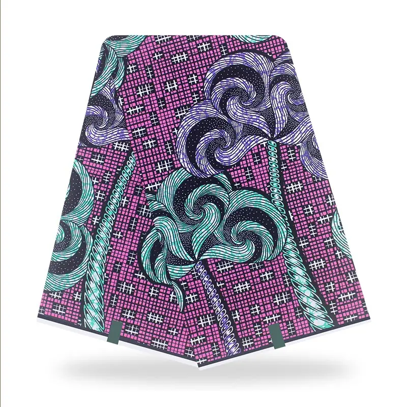 Ankara Fabric African Real Wax Print Pagne Africain Wax High Quality100% cotton printing for women dress
Ankara Fabric African Real Wax Print Pagne Africain Wax High Quality100% cotton printing for women dress
