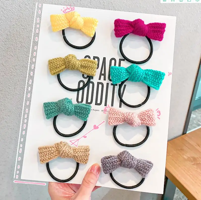 1pcs Women Girls Korean Wool Hair Rope Bow Knot Head Rope Headdress Cute Hair Circle Rubber Band Hair Accessories
1pcs Women Girls Korean Wool Hair Rope Bow Knot Head Rope Headdress Cute Hair Circle Rubber Band Hair Accessories