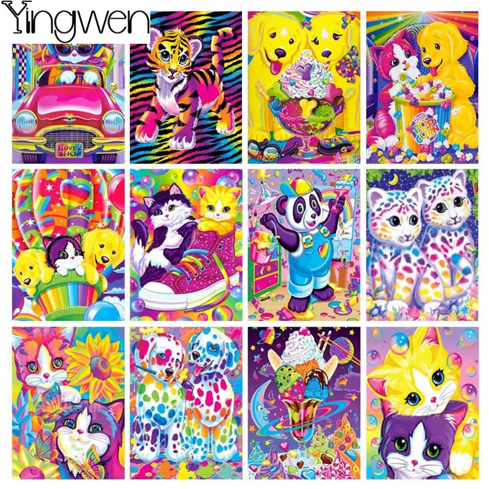 5D Colorful Diamond Painting Cat Dog Ice Cream DIY Full Rhinestones Drill Cross Stitch Kits Diamond Embroidery Children's Gifts
5D Colorful Diamond Painting Cat Dog Ice Cream DIY Full Rhinestones Drill Cross Stitch Kits Diamond Embroidery Children's Gifts