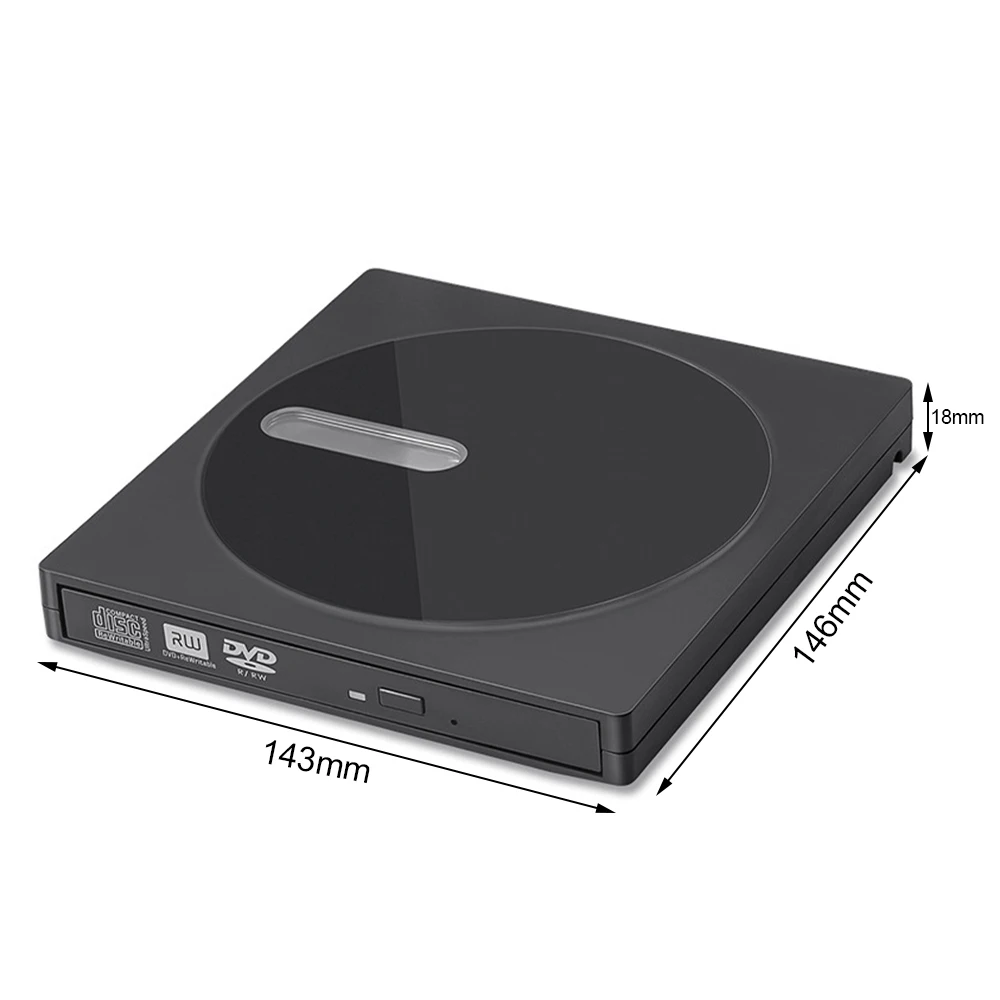 USB 3.0 External Drive DVD-ROM 8X CD-ROM 24X RW SVCD Optical Drive 5Gbps USB DVD Burner For Laptop Notebook Home Office 
USB 3.0 External Drive DVD-ROM 8X CD-ROM 24X RW SVCD Optical Drive 5Gbps USB DVD Burner For Laptop Notebook Home Office