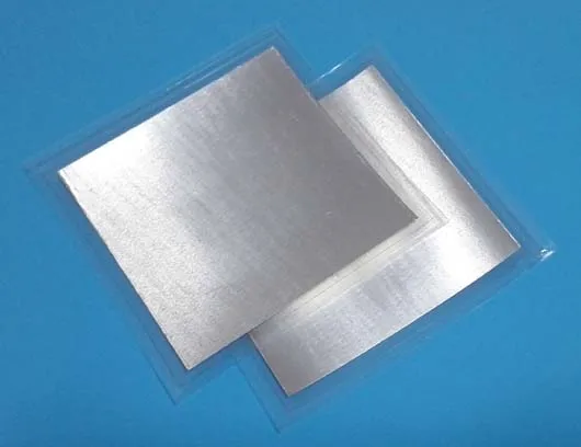 

1pcs Indium Sheet Indium Foil Size: 100mm*100mm*0.1mm Laser Heat Dissipation Coating Sealing Material