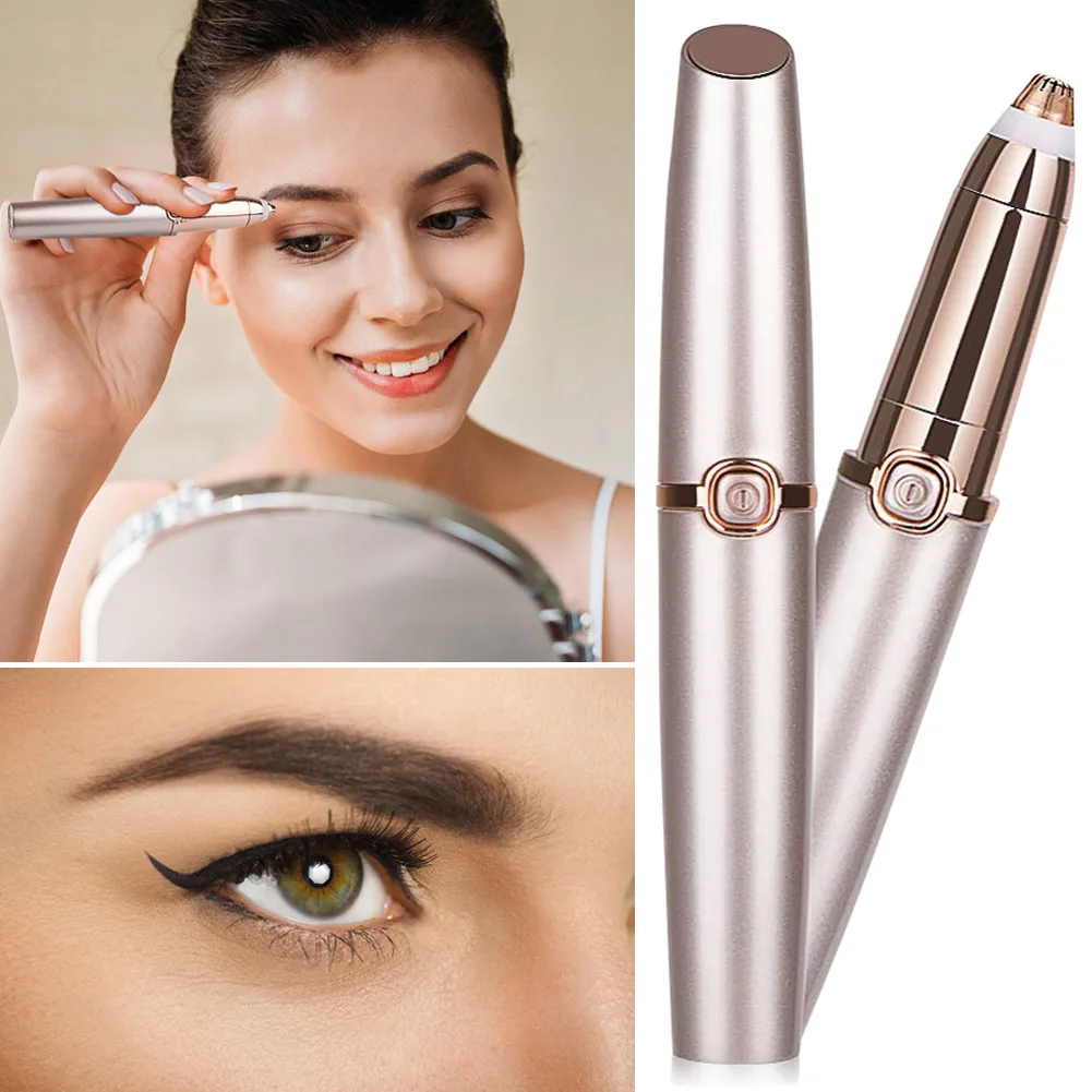 High Quality Rechargeable Brows Eyebrow Trimmer Mini Painless Eye Brow Epilator For Women Eyebrow Trimmer 
High Quality Rechargeable Brows Eyebrow Trimmer Mini Painless Eye Brow Epilator For Women Eyebrow Trimmer