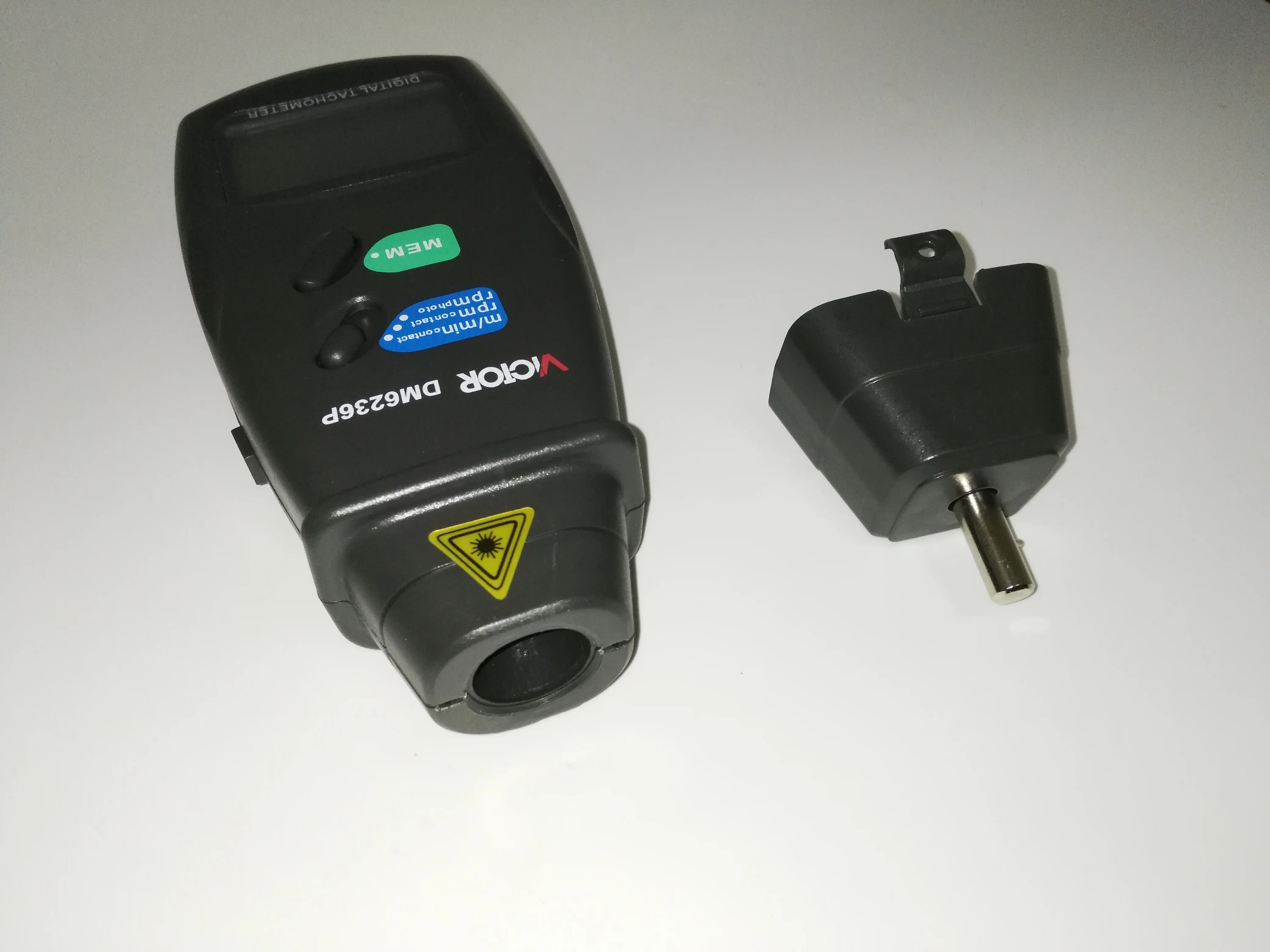 DM6236P двухсторонний контактный Бесконтактный автоматический 5-значный цифровой тахометр 0,05-19999 ОБ/мин
DM6236P двухсторонний контактный Бесконтактный автоматический 5-значный цифровой тахометр 0,05-19999 ОБ/мин