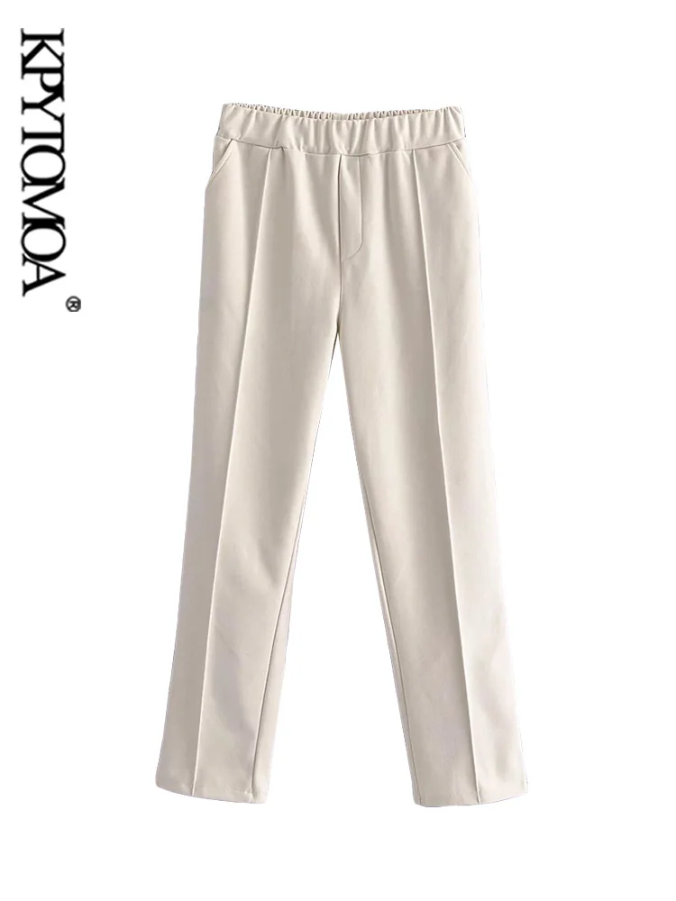 KPYTOMOA Women Chic Fashion Side Pockets Woolen Harem Pants Vintage High Elastic Waist Female Trousers Mujer
KPYTOMOA Women Chic Fashion Side Pockets Woolen Harem Pants Vintage High Elastic Waist Female Trousers Mujer
