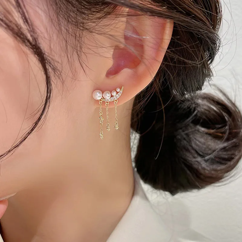 Hernasion Women's Earrings Tassel Long Star Imitation Pearl Earrings 2022 Trend Earrings for Women Jewelry Party Gift Earrings
Hernasion Women's Earrings Tassel Long Star Imitation Pearl Earrings 2022 Trend Earrings for Women Jewelry Party Gift Earrings