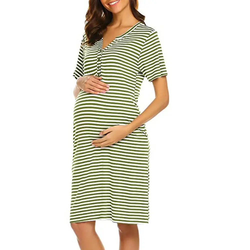 Summer explosion models comfortable ladies hot new cool fashion women big belly maternity dress striped maternity dress
Summer explosion models comfortable ladies hot new cool fashion women big belly maternity dress striped maternity dress
