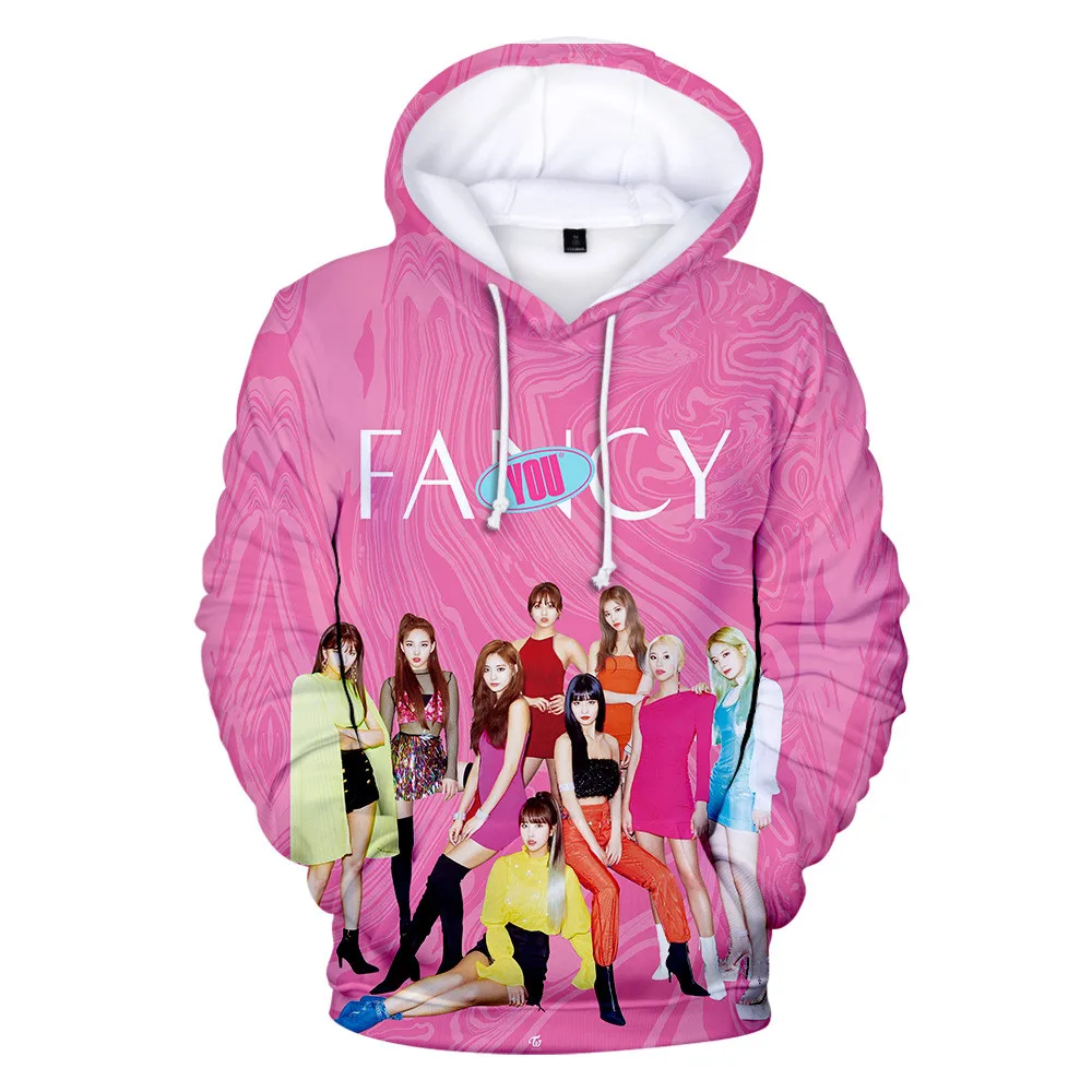 TWICE New album YOU 3D Hoodies women Autumn hip hop Hoodie Sweatshirt women harajuku Long sleeve Tracksuit Kpop Clothes
TWICE New album YOU 3D Hoodies women Autumn hip hop Hoodie Sweatshirt women harajuku Long sleeve Tracksuit Kpop Clothes