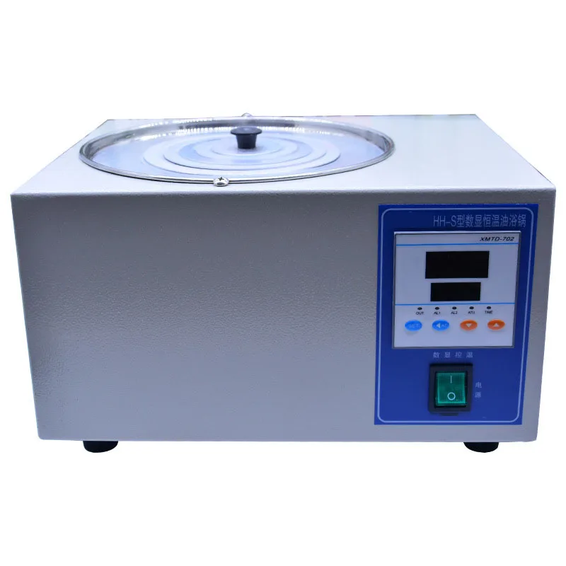 Heating Fast Power Consumption Low Oil Bath Laboratory Oil Bath Digital Display Constant Temperature Oil Bath Hh-s-3l 5L 
Heating Fast Power Consumption Low Oil Bath Laboratory Oil Bath Digital Display Constant Temperature Oil Bath Hh-s-3l 5L