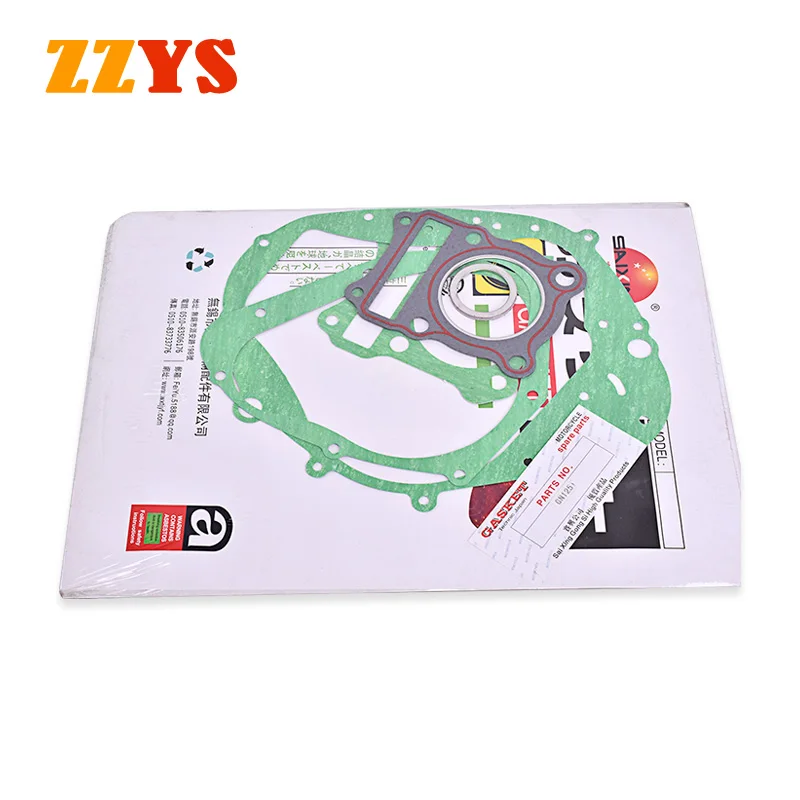 125CC Motorcycle Engine Overhaul Mat Cylinder Head Gasket for Suzuki GN125 GN 125 Complete Overhaul Gasket Set
125CC Motorcycle Engine Overhaul Mat Cylinder Head Gasket for Suzuki GN125 GN 125 Complete Overhaul Gasket Set