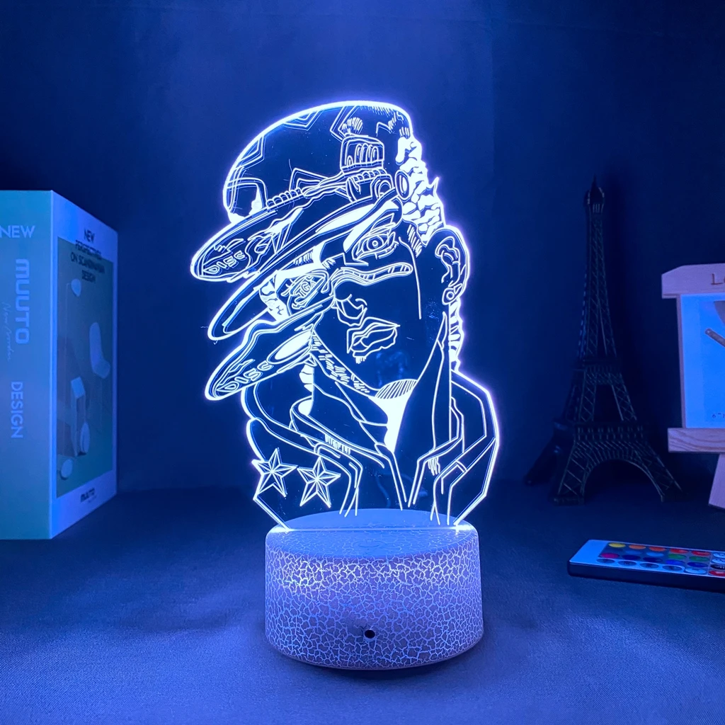 Anime(аниме) JoJo Bizarre Adventure Acrylic LED Lamp Holiday Lighting Switch Atmosphere Night Lights Kawaii Room Decor Manga
Anime(аниме) JoJo Bizarre Adventure Acrylic LED Lamp Holiday Lighting Switch Atmosphere Night Lights Kawaii Room Decor Manga