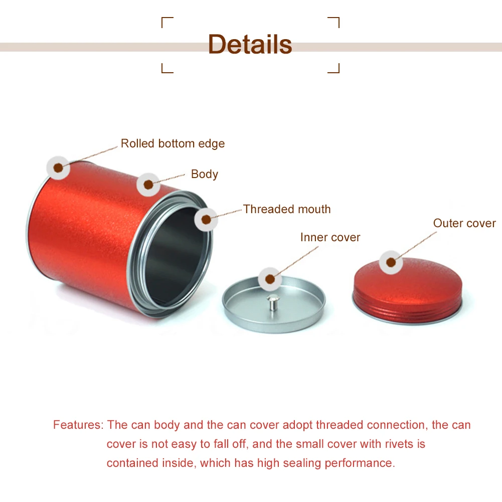 1/2Pcs Tea Canister Tinplate Household Item Storage Tea Storage Box With Airtight Lid Home Portable Practical Supplies
1/2Pcs Tea Canister Tinplate Household Item Storage Tea Storage Box With Airtight Lid Home Portable Practical Supplies