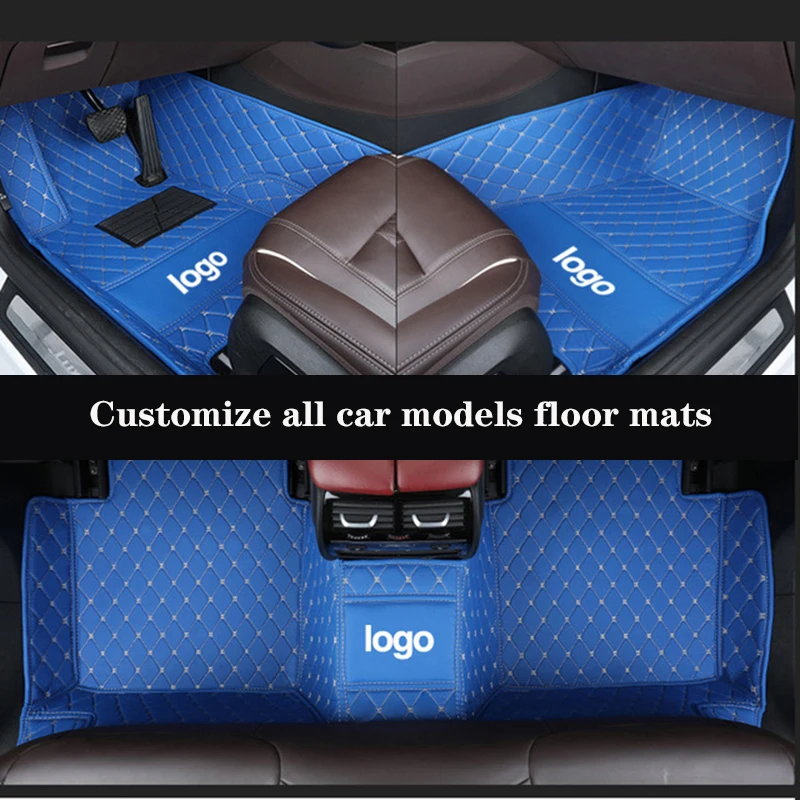 

Custom LOGO Car Floor Mat for CHEVROLET Silverado 1500 Silverado 2500 Impala Camaro Malibu Monte Carlo Car Accessories Rugs