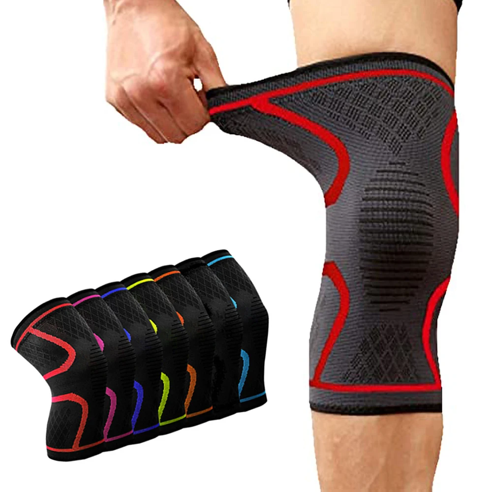 1pc Elastic Nylon Knee pads Cycling Running Knee Support Braces for arthritis Compression Knee Pads for Sport Basketball Fitness
1pc Elastic Nylon Knee pads Cycling Running Knee Support Braces for arthritis Compression Knee Pads for Sport Basketball Fitness