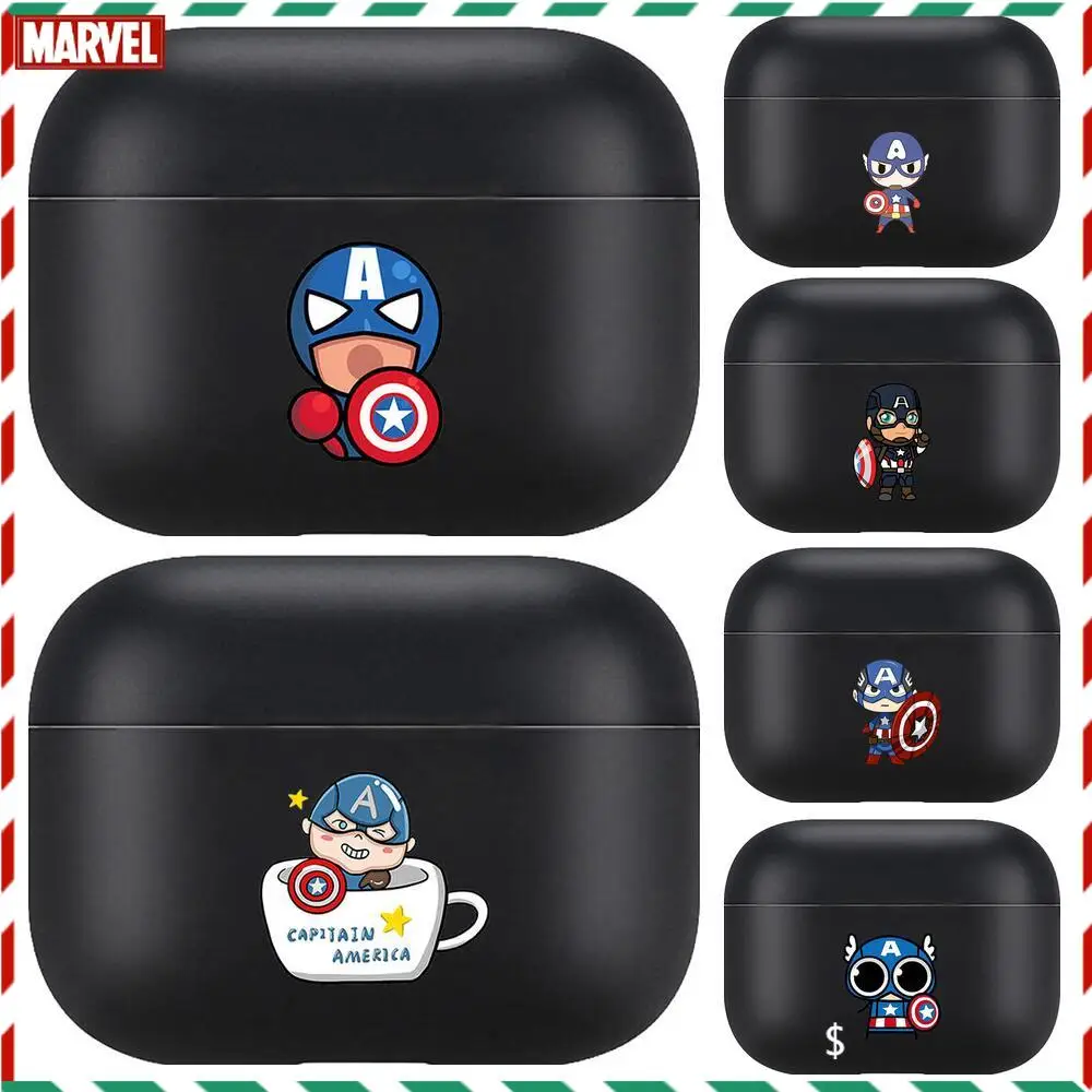Captain America Marvel For Airpods pro 3 case Protective Bluetooth Wireless Earphone Cover for Air Pods airpod case air pod Case
Captain America Marvel For Airpods pro 3 case Protective Bluetooth Wireless Earphone Cover for Air Pods airpod case air pod Case