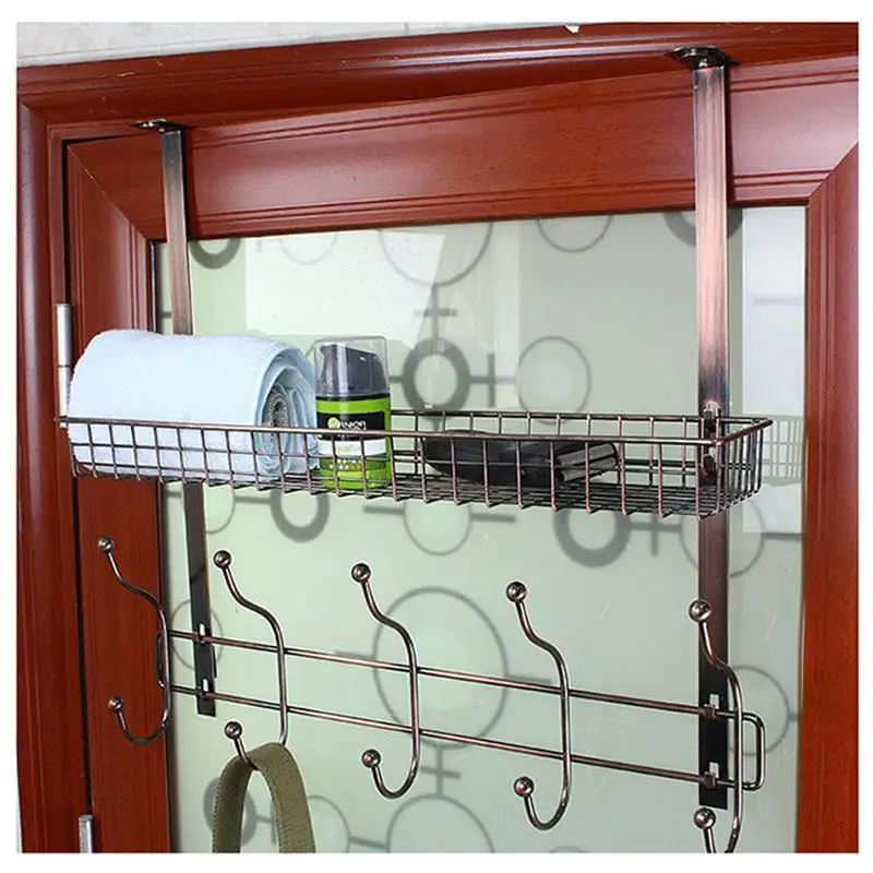 Iron Door Hanger Rack 5 Hooks Kitchen Organizer Holder Clothes Hanger Storage Rack Towel Coat Hanger Bag Keys Cloth Holder Rack
Iron Door Hanger Rack 5 Hooks Kitchen Organizer Holder Clothes Hanger Storage Rack Towel Coat Hanger Bag Keys Cloth Holder Rack