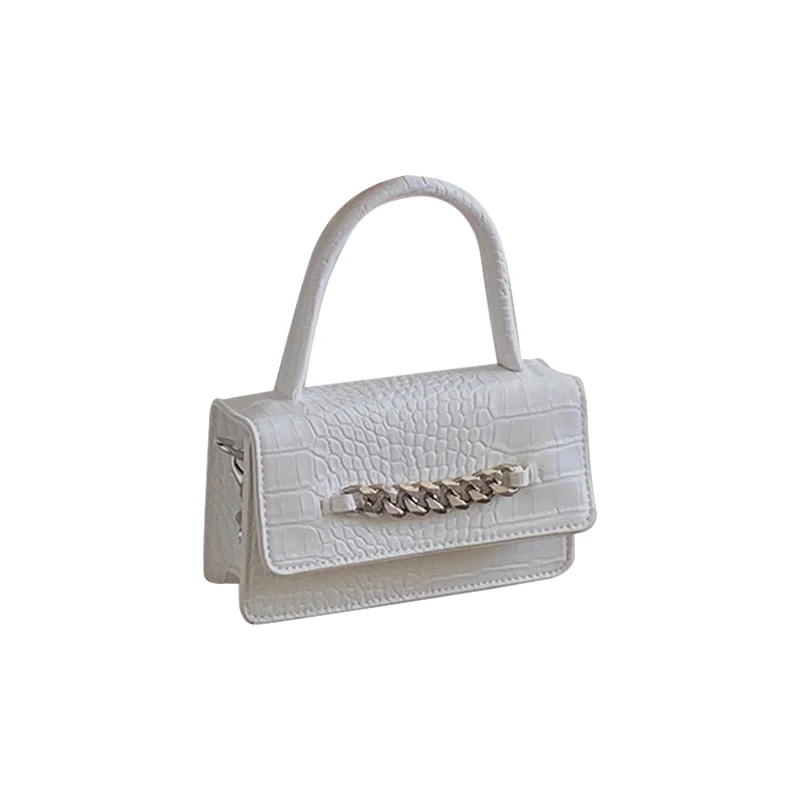Ymh Special-Interest Design Vintage Crocodile Pattern Chain Messenger Bag Hand-Carrying Shoulder Flap Small Square Bag Women
Ymh Special-Interest Design Vintage Crocodile Pattern Chain Messenger Bag Hand-Carrying Shoulder Flap Small Square Bag Women