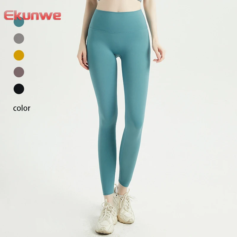 Ekunwe Naked Feel осенние зимние колготки женские леггинсы с высокой талией женские спортивные брюки однотонная одежда для упражнений для женщин
Ekunwe Naked Feel осенние зимние колготки женские леггинсы с высокой талией женские спортивные брюки однотонная одежда для упражнений для женщин