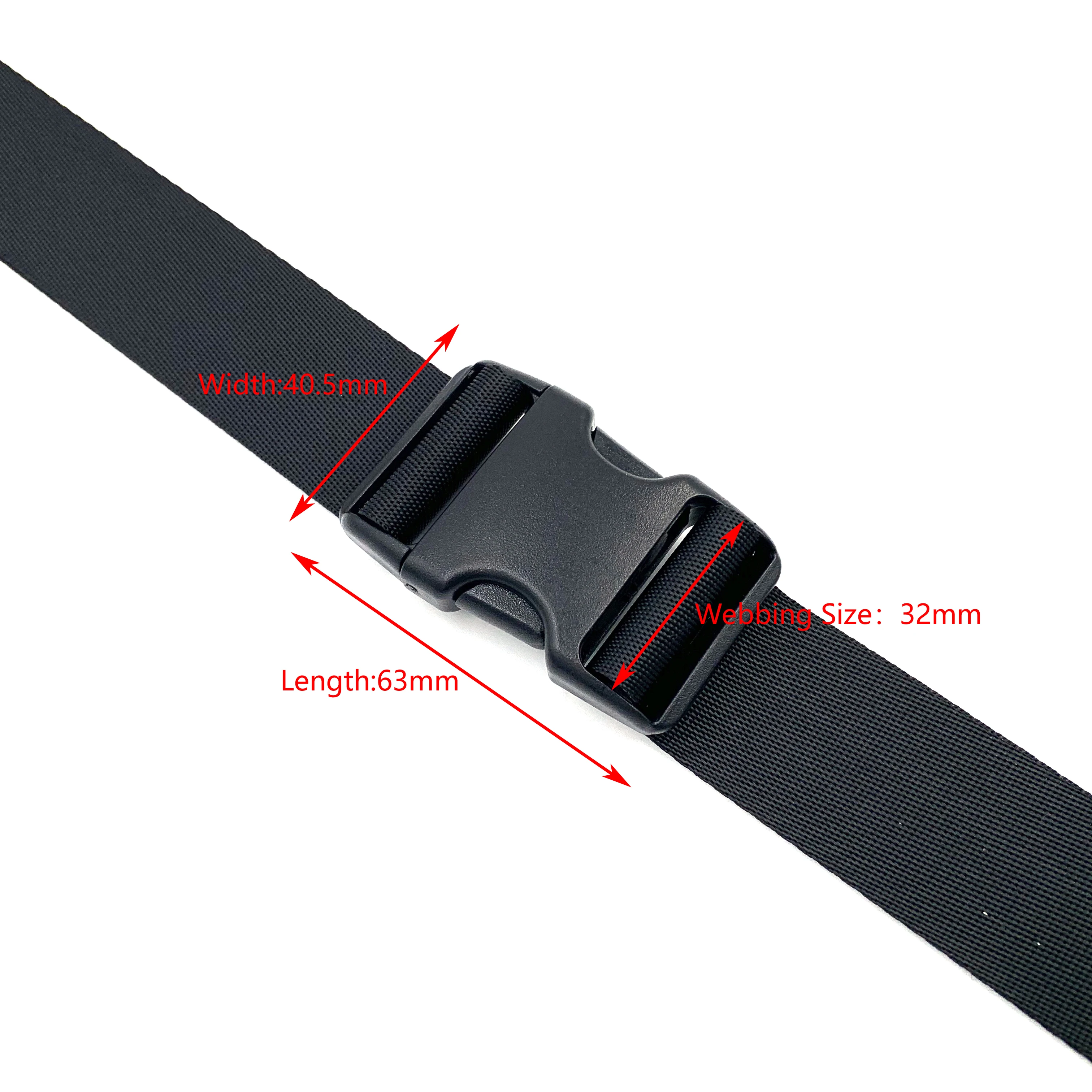 1pcs/Lot 32mm Side Release Buckle Dual Adjustable Belts Tactical Backpack Straps Webbing Bag Parts Accessories
1pcs/Lot 32mm Side Release Buckle Dual Adjustable Belts Tactical Backpack Straps Webbing Bag Parts Accessories