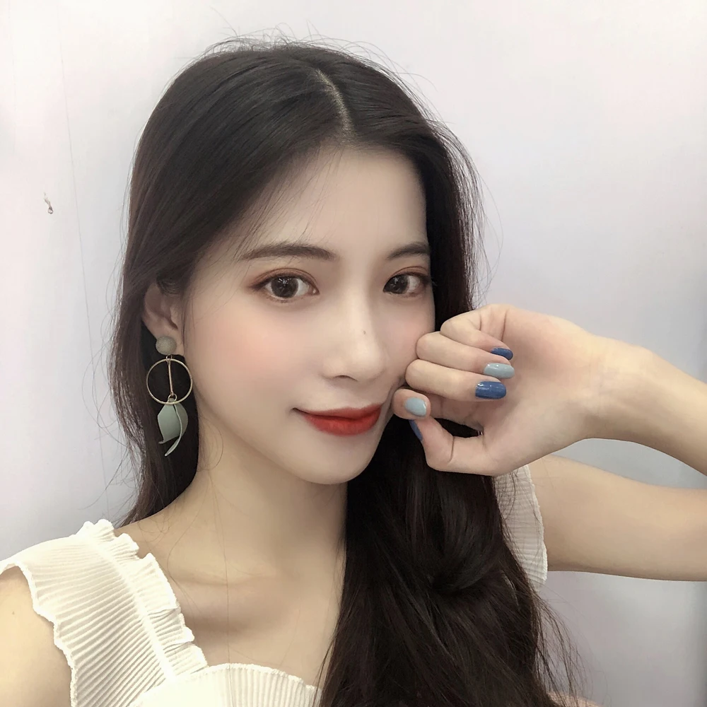 In 2021 New Han Edition Earrings Fashion Personality Contracted Fashion Stud Earrings Women temperament Fine Jewelry Gift
In 2021 New Han Edition Earrings Fashion Personality Contracted Fashion Stud Earrings Women temperament Fine Jewelry Gift