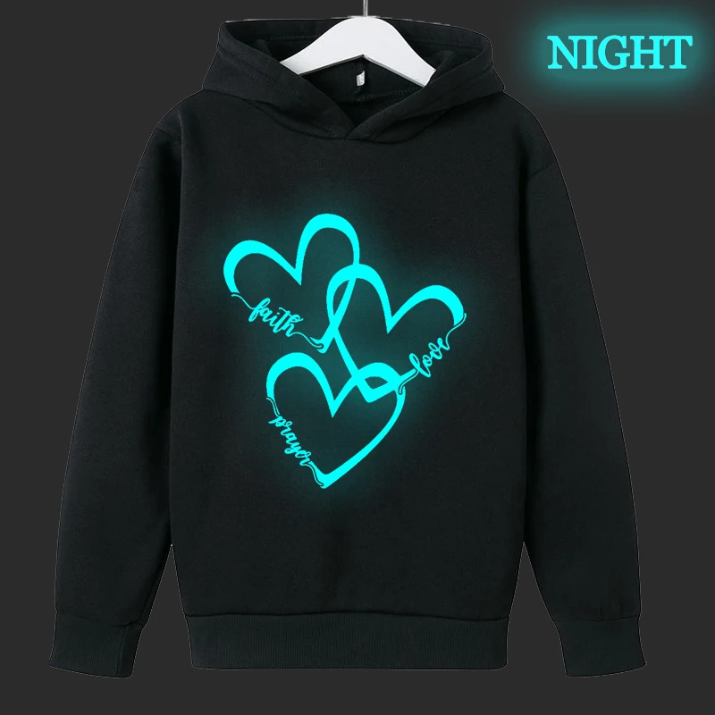 Autumn Winter kids Hoodies Teenage Children Long Sleeve CARTOON Lover Heart Luminous Kids Child Boys Hoody Sweatshirts Coats
Autumn Winter kids Hoodies Teenage Children Long Sleeve CARTOON Lover Heart Luminous Kids Child Boys Hoody Sweatshirts Coats