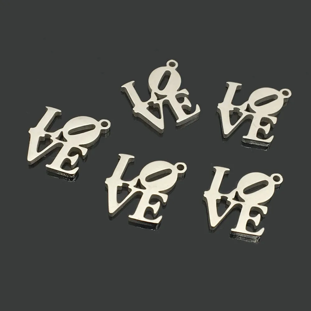10 шт., ожерелье из нержавеющей стали с надписью «Love», подвеска из нержавеющей стали с надписью «Love», Очаровательное ожерелье с одним отверст... 
10 шт., ожерелье из нержавеющей стали с надписью «Love», подвеска из нержавеющей стали с надписью «Love», Очаровательное ожерелье с одним отверст...