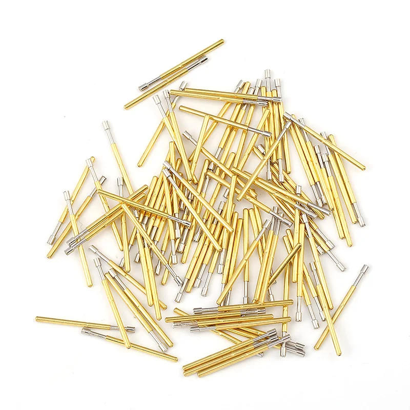 100PCS/Bag of P160 Series Brass Spring Test Probe with Nickel Plated Needle Diameter Electronic Spring Test Probe
100PCS/Bag of P160 Series Brass Spring Test Probe with Nickel Plated Needle Diameter Electronic Spring Test Probe