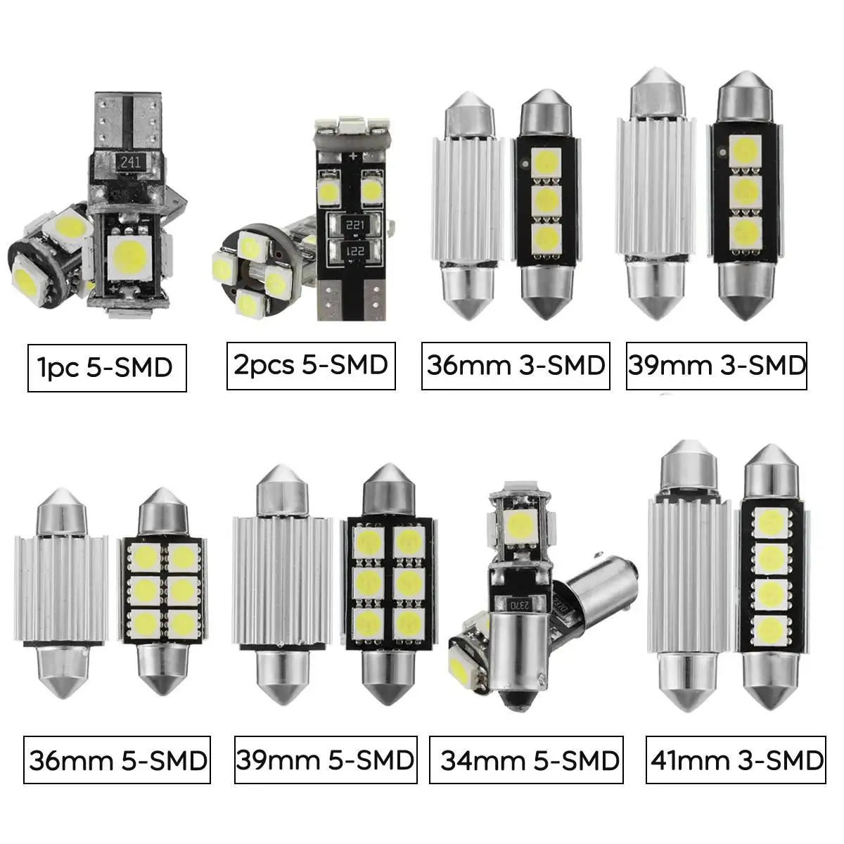 20 PCS LED Car Interior Light Kit No error Reading Lamp Front Dome Light for Mercedes-Benz C class W204 2008-2015
20 PCS LED Car Interior Light Kit No error Reading Lamp Front Dome Light for Mercedes-Benz C class W204 2008-2015