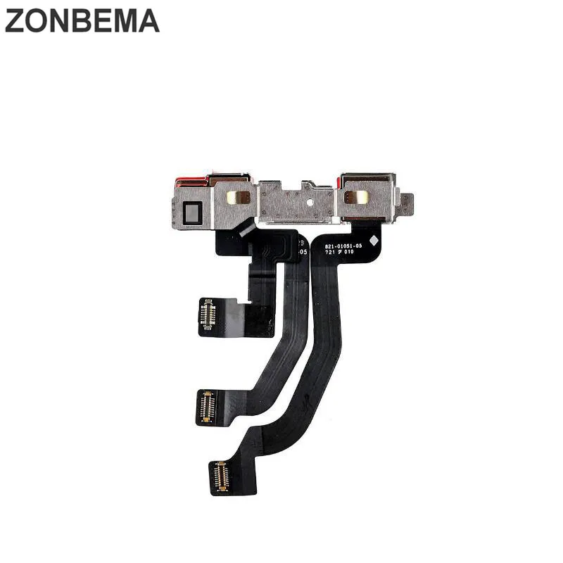 Маленькая фронтальная камера ZONBEMA для iPhone X 8 Plus гибкий кабель датчика приближения