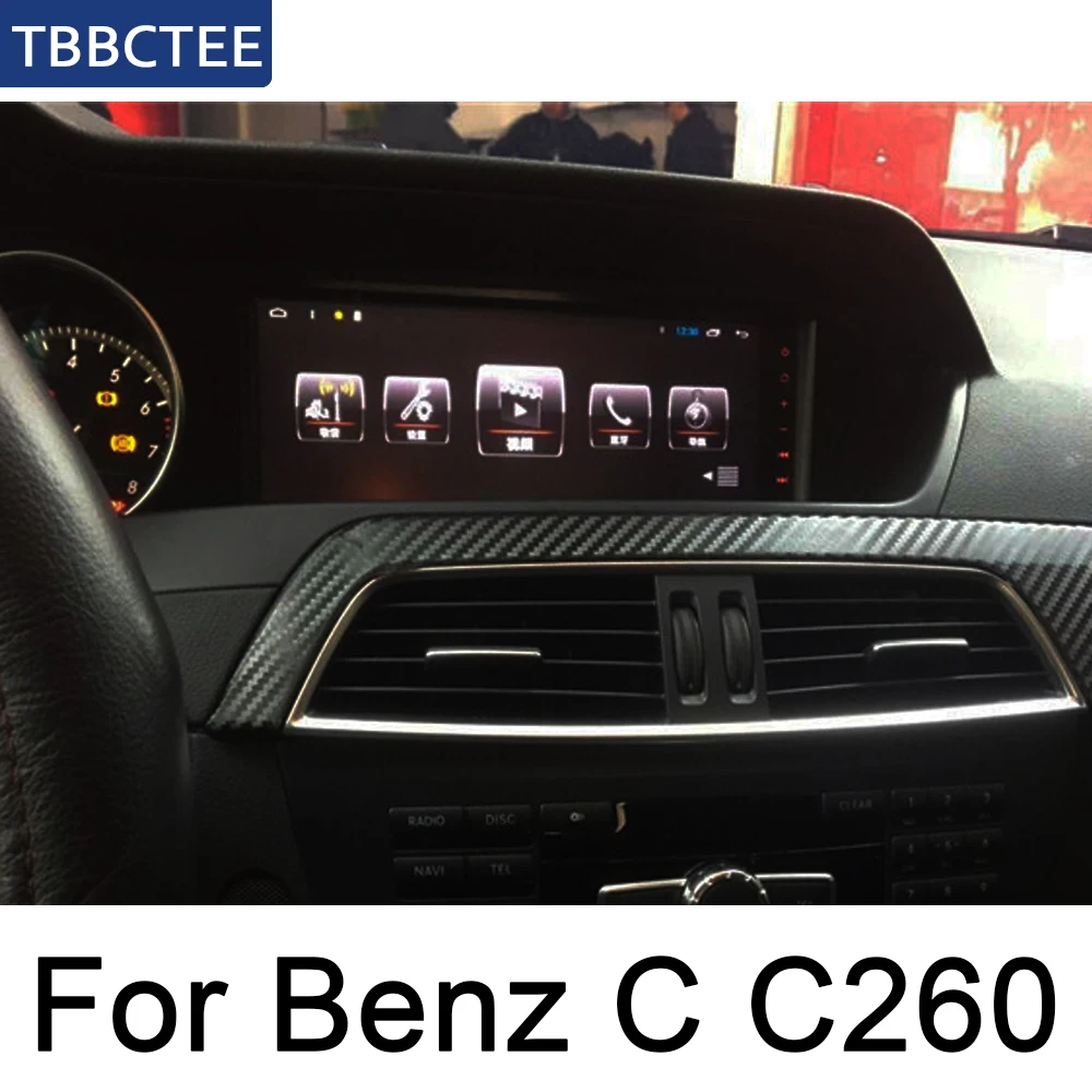 Для Mercedes Benz C Class C260 2011 ~ 2014 Автомобильный мультимедийный Android Авто Радио
