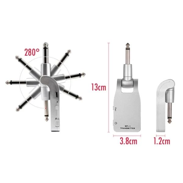 New 1 Pair Wireless Guitar Transmitter Receiver Plug And Play Instrument Accessories Drop Shipping
New 1 Pair Wireless Guitar Transmitter Receiver Plug And Play Instrument Accessories Drop Shipping