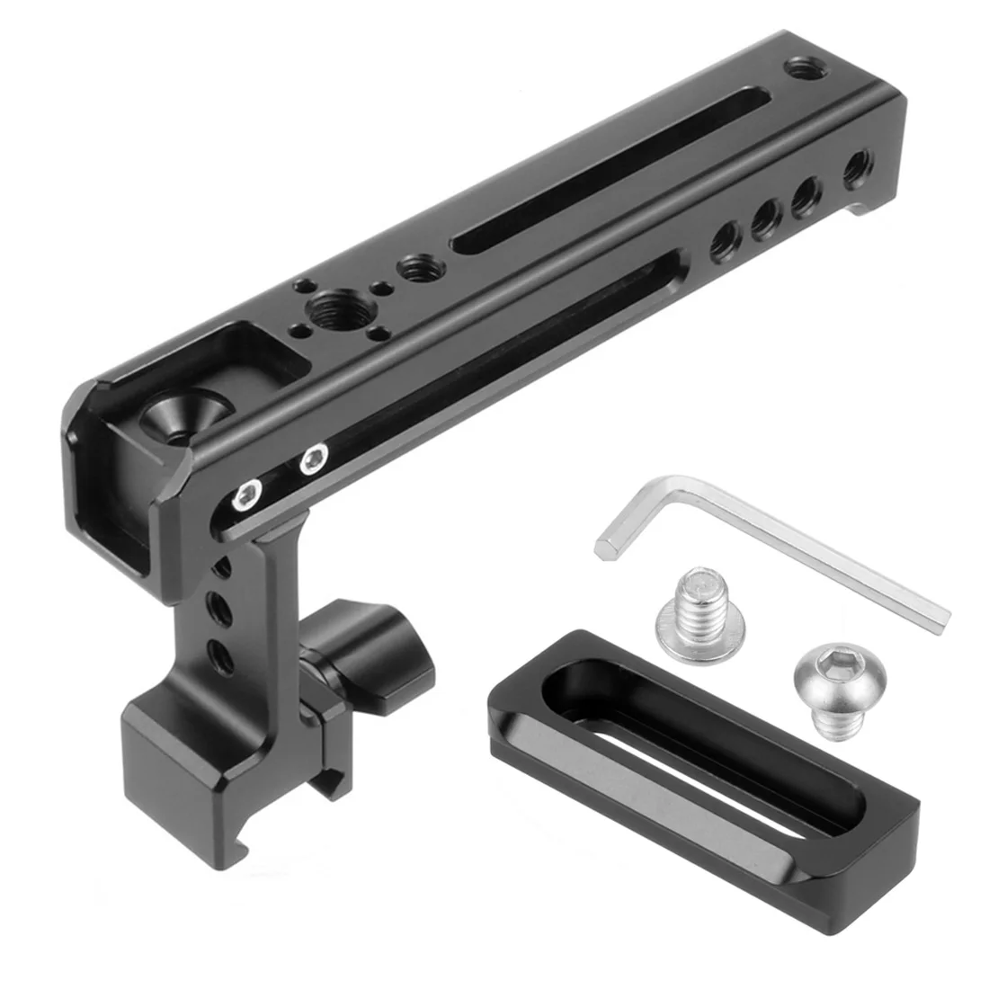 Camera Top Handle Functional Camera Cage handle Grip with Cold Shoe Camera Rig For Sony Canon Cage Aluminum DSLR Cheese Handle
Camera Top Handle Functional Camera Cage handle Grip with Cold Shoe Camera Rig For Sony Canon Cage Aluminum DSLR Cheese Handle