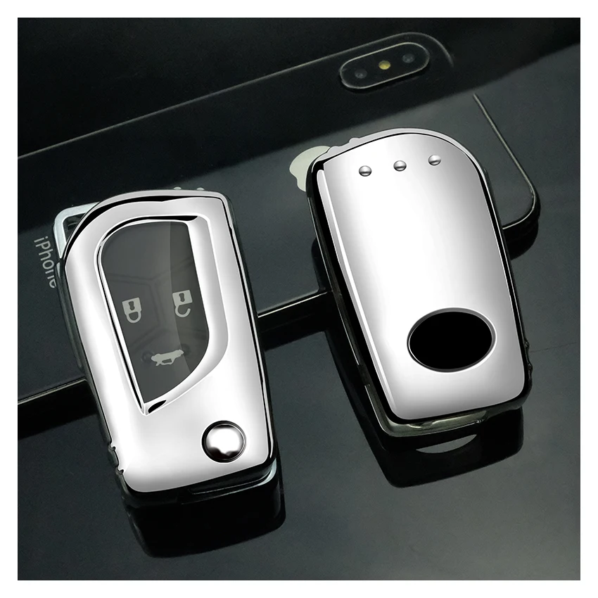 Car Remote Key Case For Toyota Auris Corolla Avensis Verso Yaris Aygo Scion TC IM 2015 2016 Cover Auto Accessories Protector
Car Remote Key Case For Toyota Auris Corolla Avensis Verso Yaris Aygo Scion TC IM 2015 2016 Cover Auto Accessories Protector