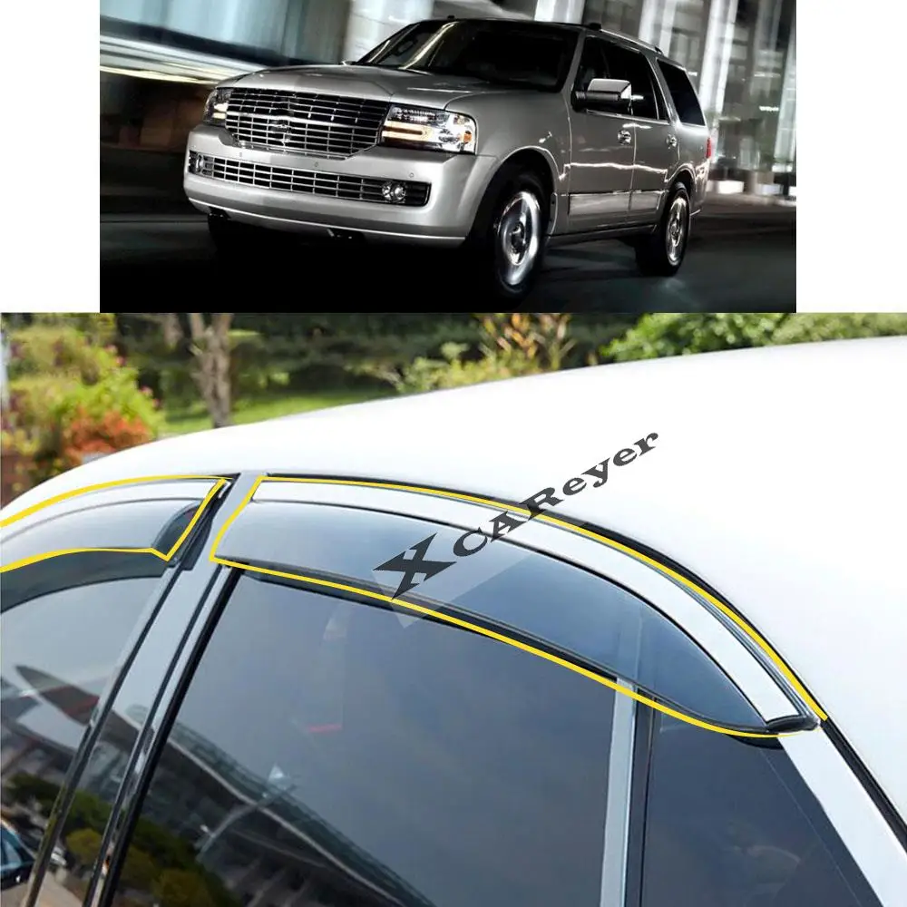 For Lincoln Navigator 2005 2006 2007-2009 2010 2011-2016 2017 Car Sticker Plastic Window Glass Wind Visor Rain/Sun Guard Vent
For Lincoln Navigator 2005 2006 2007-2009 2010 2011-2016 2017 Car Sticker Plastic Window Glass Wind Visor Rain/Sun Guard Vent