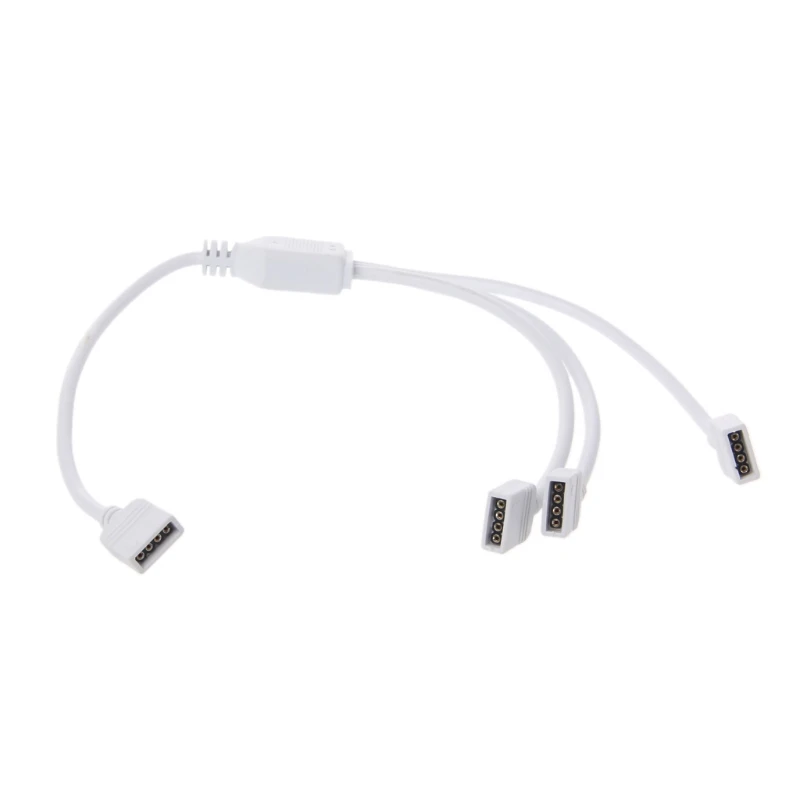 4 Pin Flexible LED Connector Extension Wire Cable Splitter For RGB 3528 5050 Strip Light 
4 Pin Flexible LED Connector Extension Wire Cable Splitter For RGB 3528 5050 Strip Light