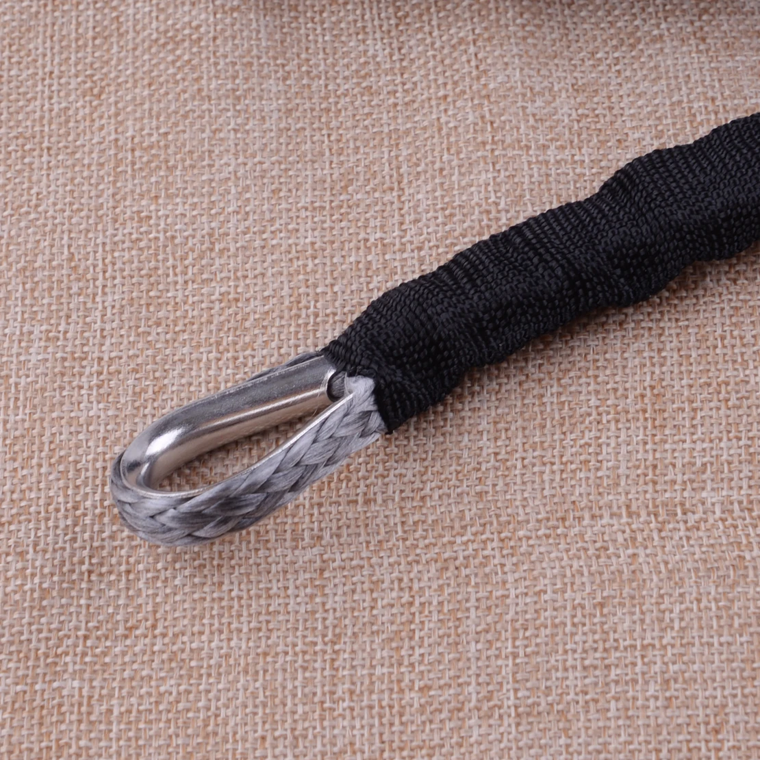 CITALL 15m (50ft) ATV Truck Winch Rope Wire Line Haul Tow Cable Towing Ropes Synthetic Fiber with Sheath Hook 7700LBs
CITALL 15m (50ft) ATV Truck Winch Rope Wire Line Haul Tow Cable Towing Ropes Synthetic Fiber with Sheath Hook 7700LBs