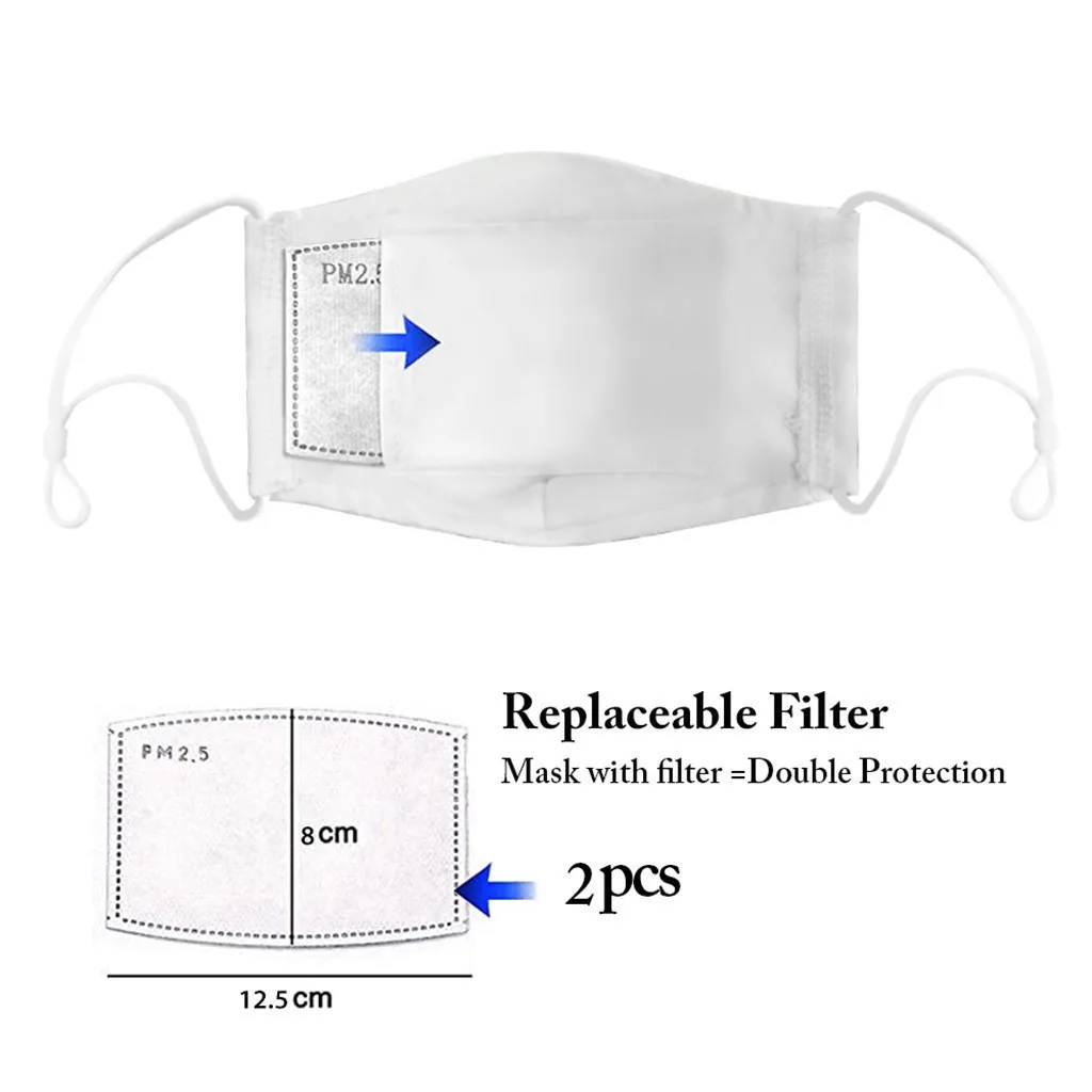 3PC Mouth Masks With 6 PCS Filters Dustproof Windproof Foggy Haze PM2.5 Unisex Mask With Gasket Face Cover Filter Mascarar
3PC Mouth Masks With 6 PCS Filters Dustproof Windproof Foggy Haze PM2.5 Unisex Mask With Gasket Face Cover Filter Mascarar