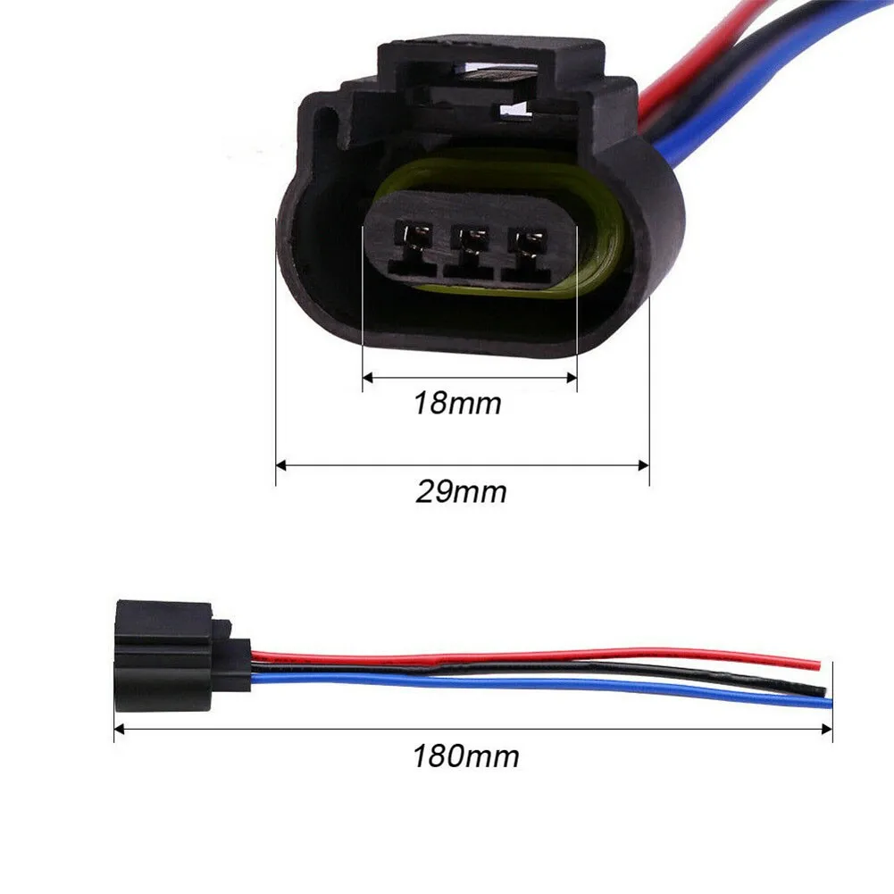 2 Pcs Wire Harness Adapter Accessories Connector DC12V H13 9008 Type Bulbs Headlight Parts Replacement Durable
2 Pcs Wire Harness Adapter Accessories Connector DC12V H13 9008 Type Bulbs Headlight Parts Replacement Durable
