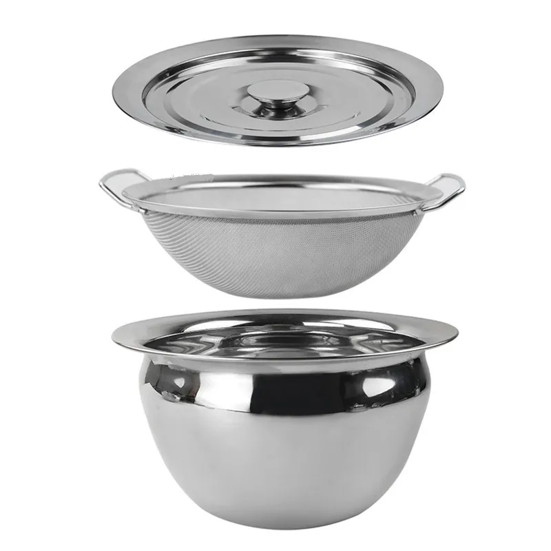 Oil Storage with Frying oil strainer basket bowl chef tools mesh oil leak stainless steel filter mesh fried oil slag strainer
Oil Storage with Frying oil strainer basket bowl chef tools mesh oil leak stainless steel filter mesh fried oil slag strainer