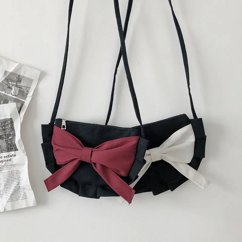 Korean Style Bag Women High Capacity Bag 2020 Newest Bow Student Girls Canvas Shoulder Crossbody Fashion Bag
Korean Style Bag Women High Capacity Bag 2020 Newest Bow Student Girls Canvas Shoulder Crossbody Fashion Bag
